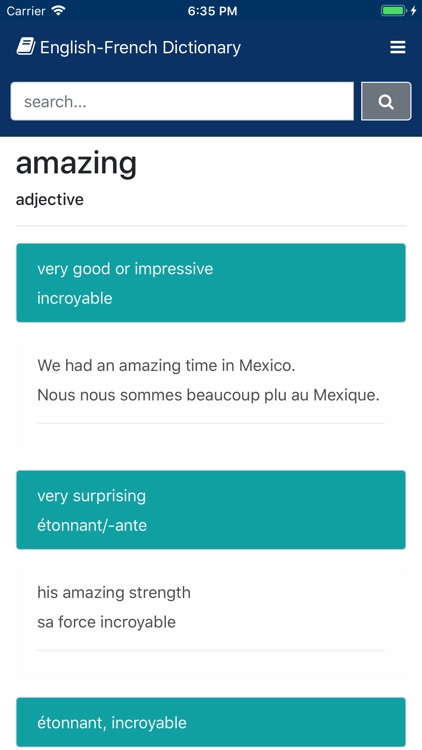 Hi English-French Dictionary