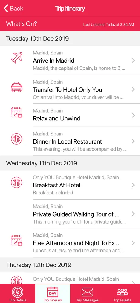 SafeTravels Tour Manager