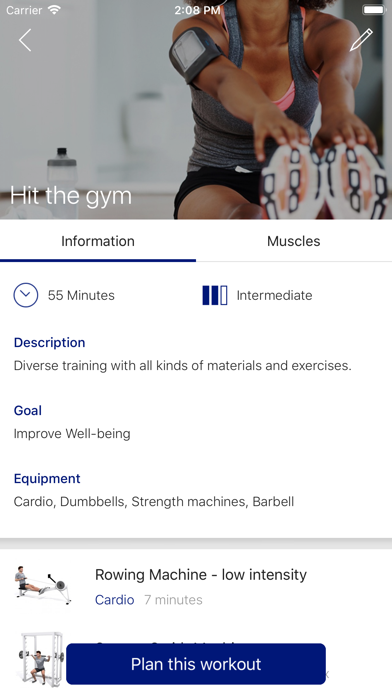 Screenshot #2 pour N Z E A L T H   Fitness