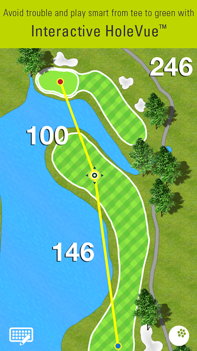 SkyCaddie Mobile Golf GPS Screenshot