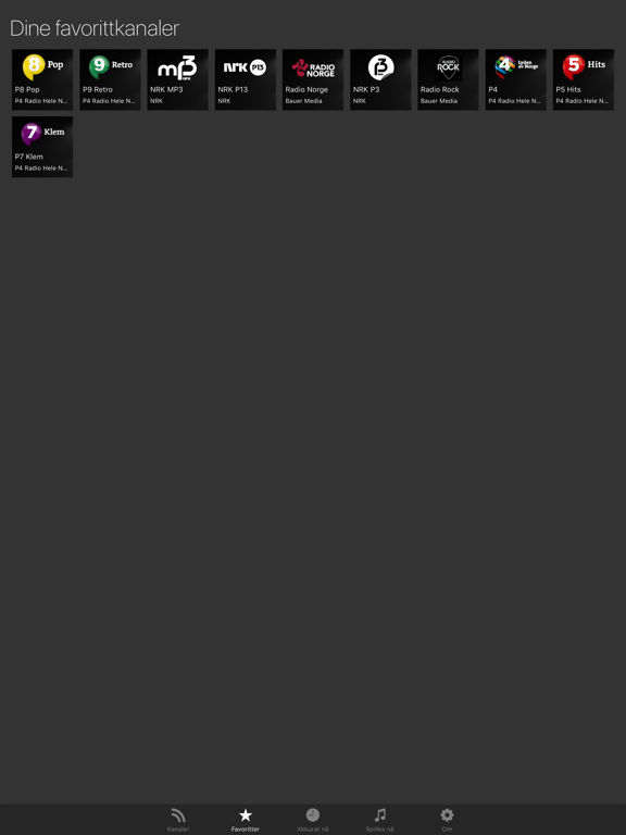 Screenshot #6 pour Norsk Radio Nettradio