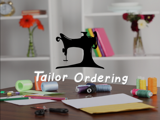 Tailor Ordering iPad app afbeelding 1