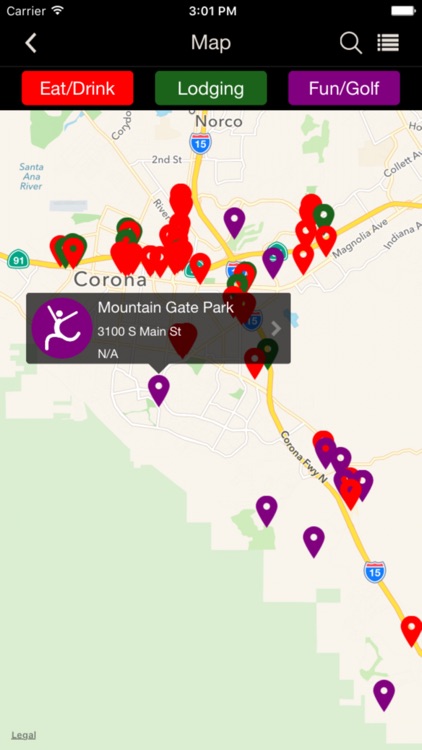 Corona, CA. screenshot-3