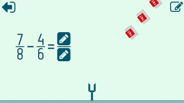 Math Shot Subtract Fractions screenshot-5