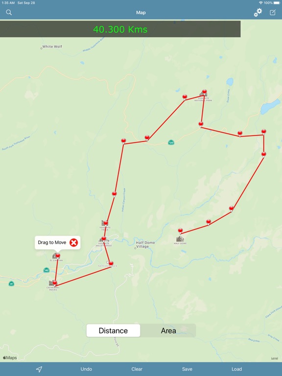 Screenshot #4 pour Geo Measure (Distance & Areas)