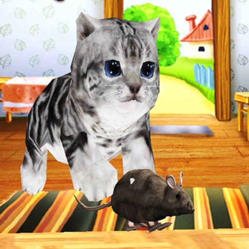 Kitten Cat VS Rat Runner Game