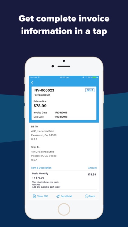Subscription Management - Zoho screenshot-6