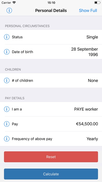 Irish PAYE Tax Calculator by Crayons and Brown Paper