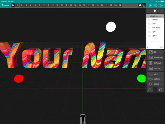 Screenshot #4 pour Iyan 3D - 3D Animation tool
