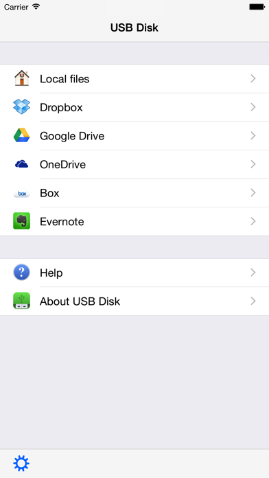 USB Disk SE - File Manager Screenshot