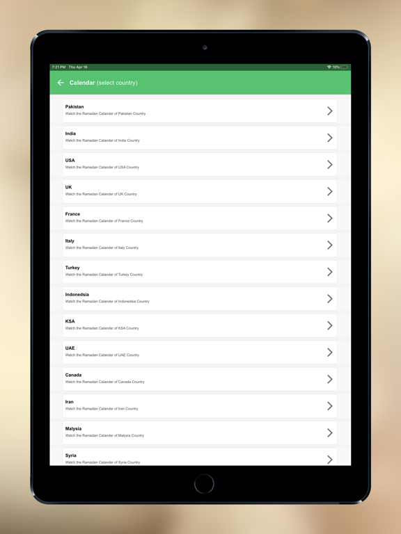 Screenshot #6 pour Ramadan Calendar 2020:Azan,Dua