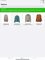 knitting patterns full ipad bildschirmfoto 3