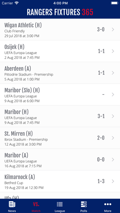 Rangers News 365 Screenshot