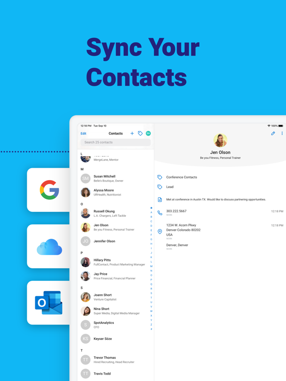 Contacts+ | Address Bookのおすすめ画像2