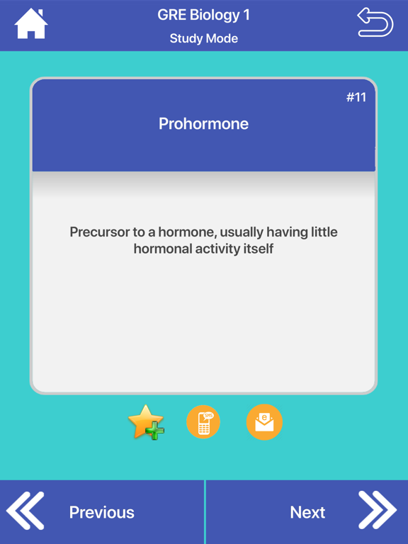 Screenshot #6 pour GRE Biology Flashcards