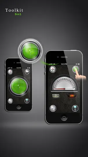 Скриншот Toolkit на iPhone 5