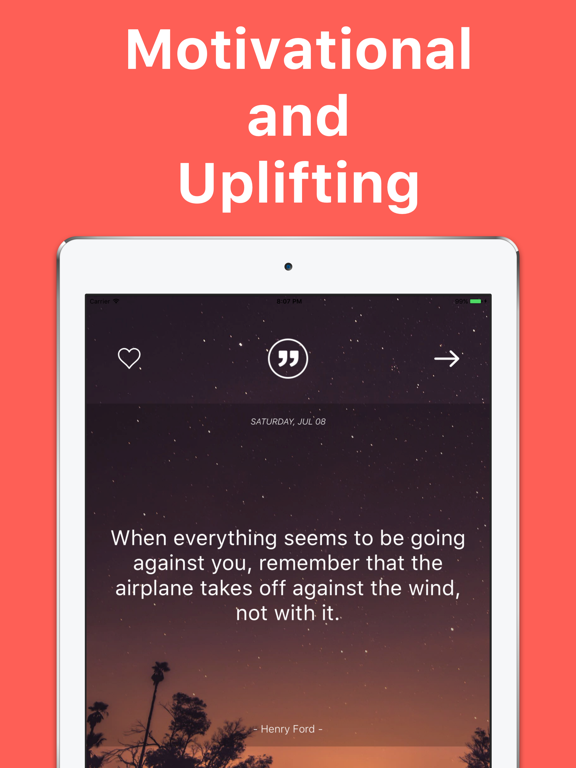 Screenshot #4 pour Motivational Quotes App.