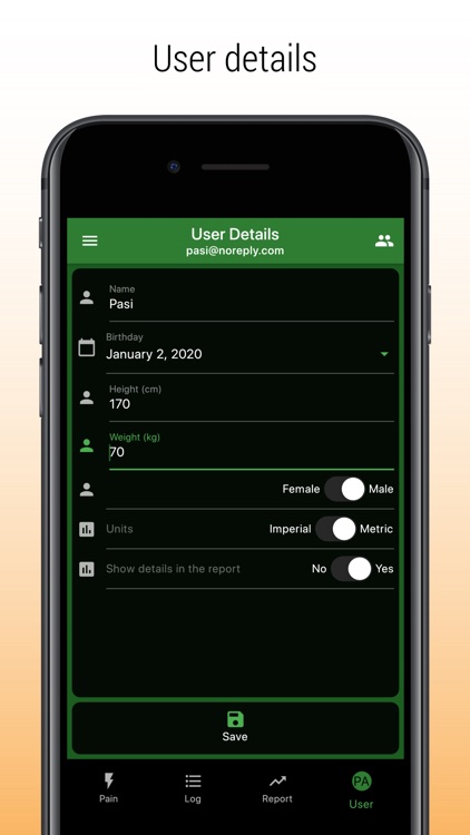 PainLog - migraine, pain, meds screenshot-4