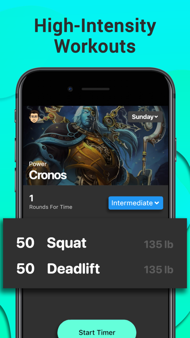 Screenshot #1 pour Gymini - #1 Workout App
