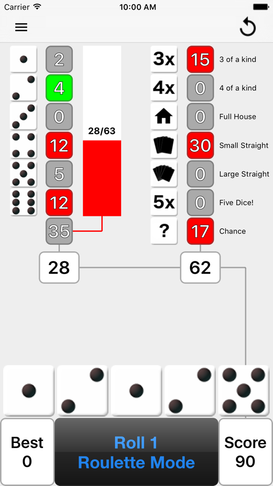 #7. Five Dice! (iOS) Podle: Colin Lyders