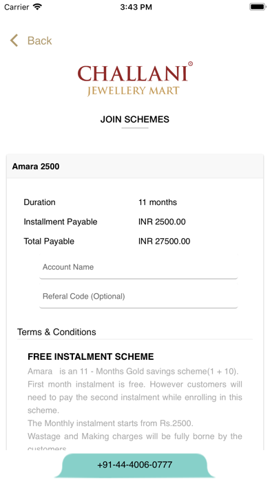 How to cancel & delete Challani Jewellery from iphone & ipad 3