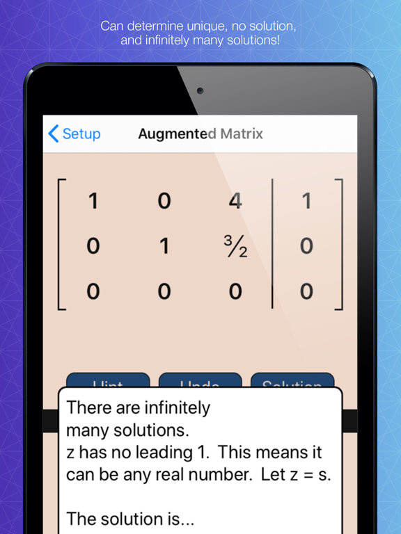 Screenshot #6 pour Row Reduction