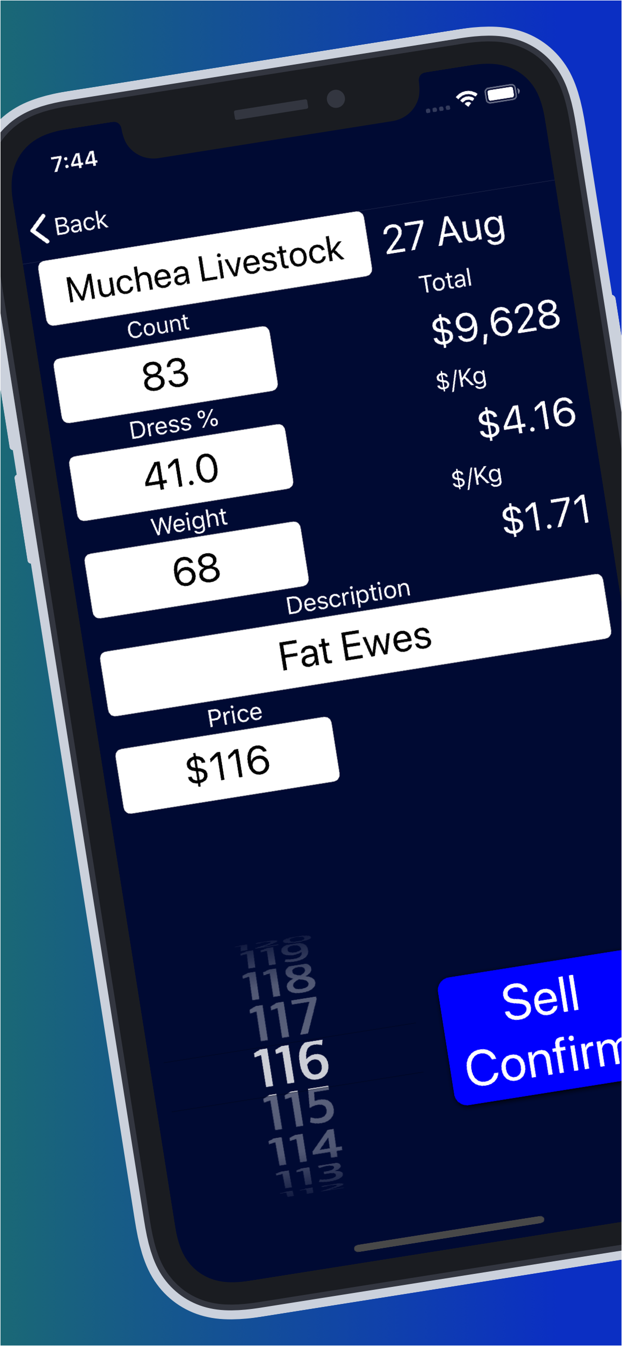 Stock-Sale Calculator