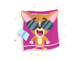Chihuahua Smiley Stickers - Show your feelings with these stickers in an iMessage chat