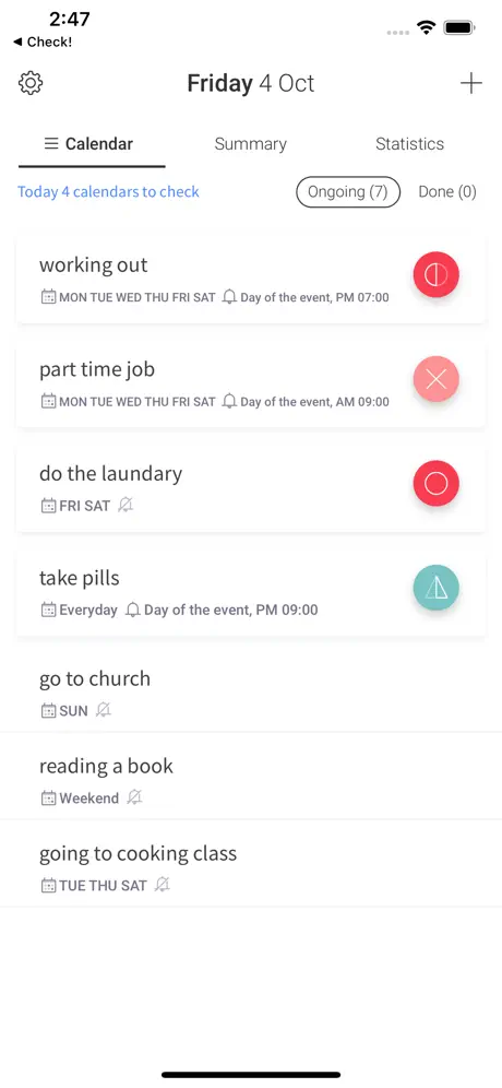 Check! - Planning Partner