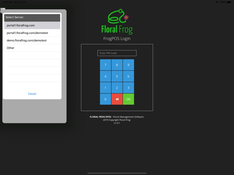 CloudPOS from FloralFrog