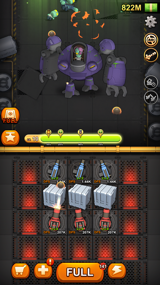 #4. Merge Gun Zombies (iOS) 由: 洁 任