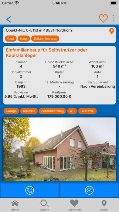 Grafschafter Volksbank Immo Screenshot
