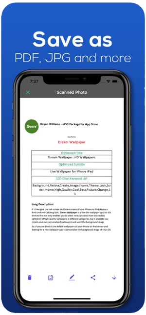 Dream iScanner for Documents(圖7)-速報App