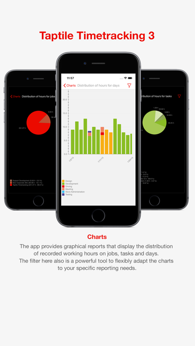 Taptile Timetracking 3 screenshot 2