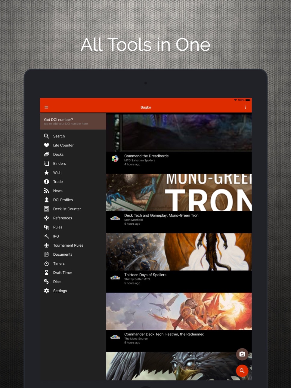 iPad screenshot