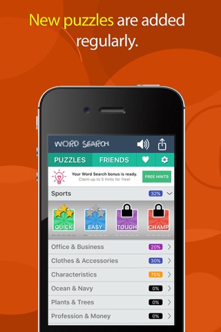 Word Search Puzzles RJSのおすすめ画像3