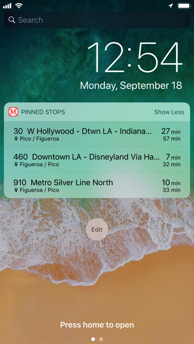 LA Metro Watch Transit App Screenshot