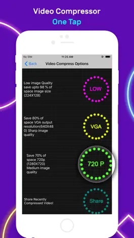 Game screenshot Video Compressor! apk
