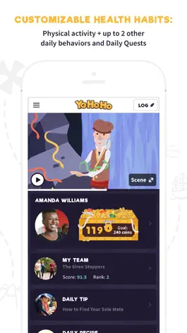 Game screenshot Yo Ho Ho Wellness apk