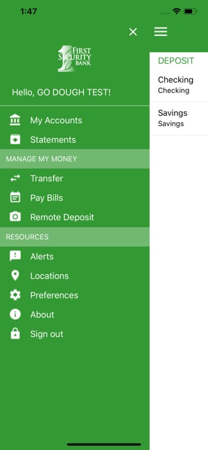 First Security Bank goDoughApp(圖3)-速報App