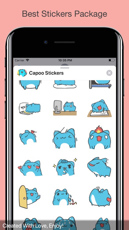 Capoo Stickers
