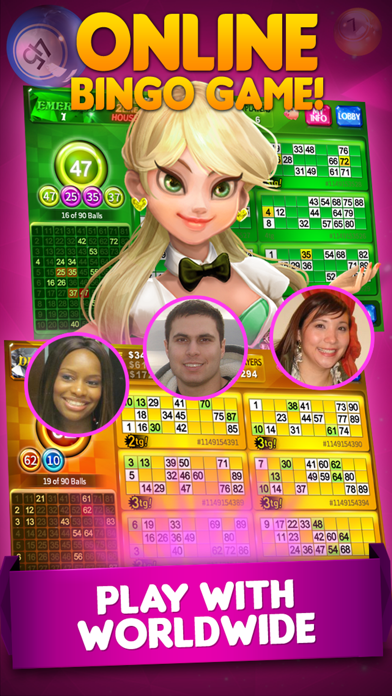 Bingo 90 Live : Vegas Slots Screenshot