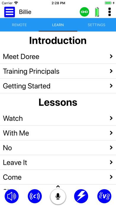 Bluefang Dog Trainer & Fitness Screenshot
