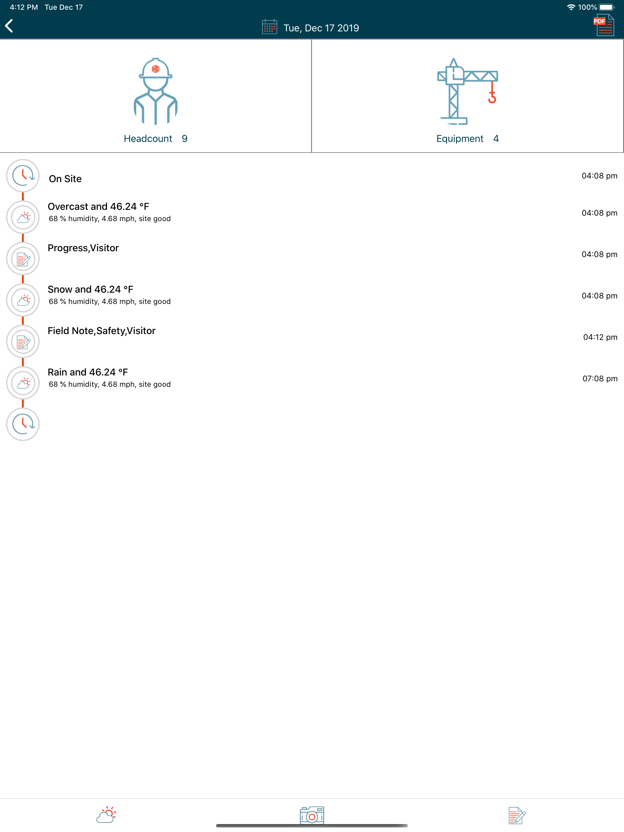 Newforma Field Reports screenshot 7