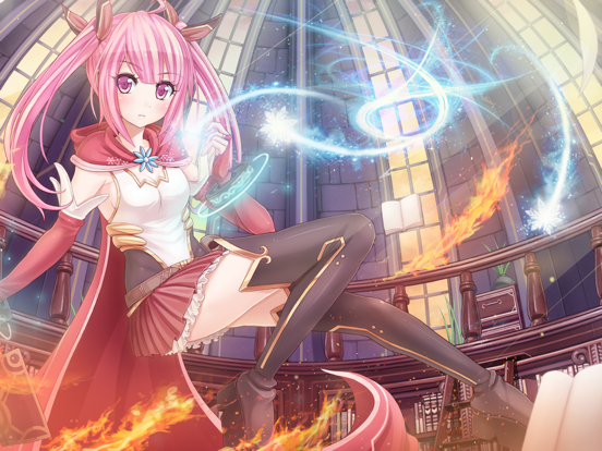 Crystalline Visual Novel iPad app afbeelding 4