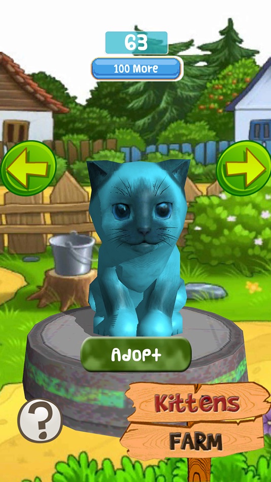 #1. Colored Kittens, unique pet (iOS) Podle: EVENTRONIC SYSTEMS, SL