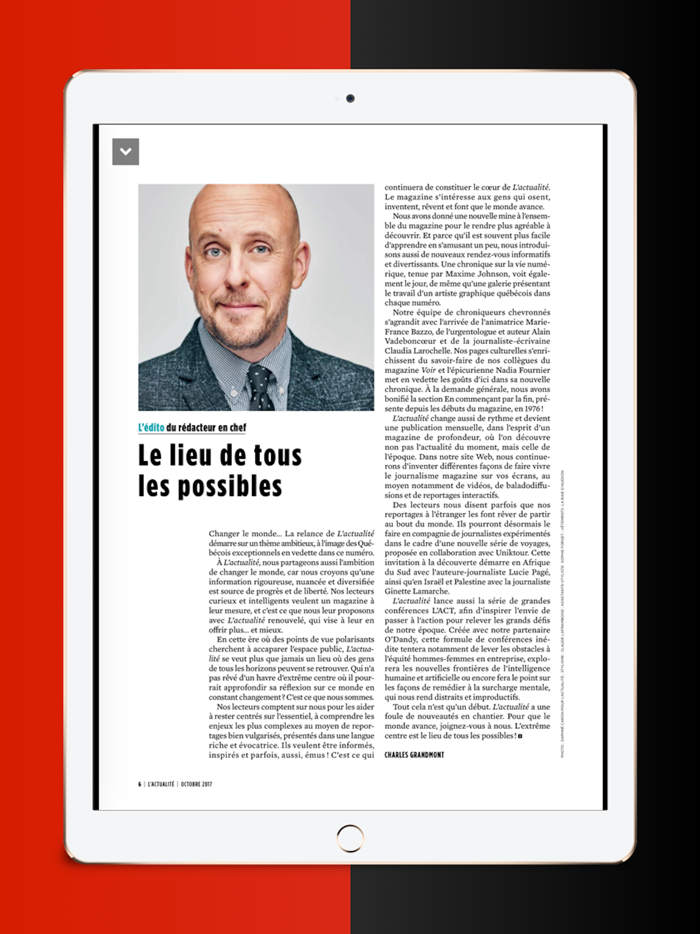 Lactualité magazine