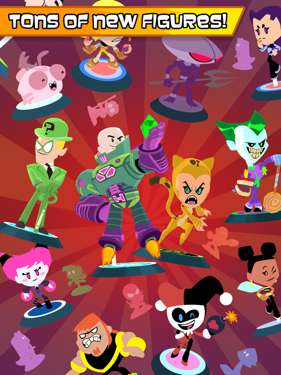 Teen Titans GO Figure! tablet App screenshot 1