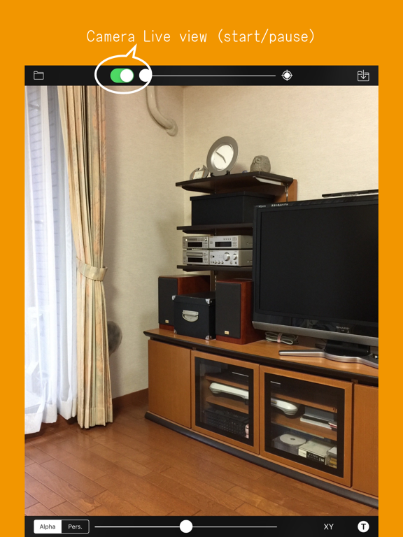 Screenshot #4 pour 3D SuperimposeCamera