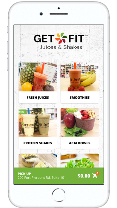 Get Fit Juices & Shakes Screenshot